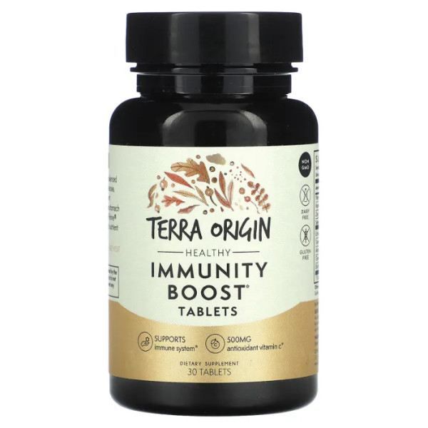 Зміцнення імунітету, Healthy Immunity Boost, Terra Origin, 30 таблеток