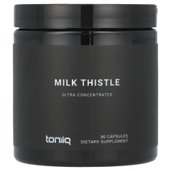 Розторопша плямиста екстракт 50 до 1, Milk Thistle Toniiq, 90 капсул (500 мг на капсулу)