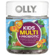 Мультивітаміни та мінерали для дітей + пробіотик, Kids Multi + Probiotic, OLLY, з вітамінами A, C, D, E, B та цинком, ягідний пунш, 70 жувальних цукерок