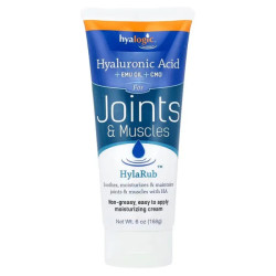 Крем для мышц и суставов 168 г, Hyalogic Moisturizing Joint & Muscle Cream, увлажняющий