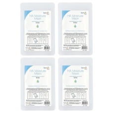 Маска для обличчя зволожуюча з гіалуроновою кислотою та алое, Hyalogic Moisture Beauty Mask, без ароматизаторів, 4 шт.