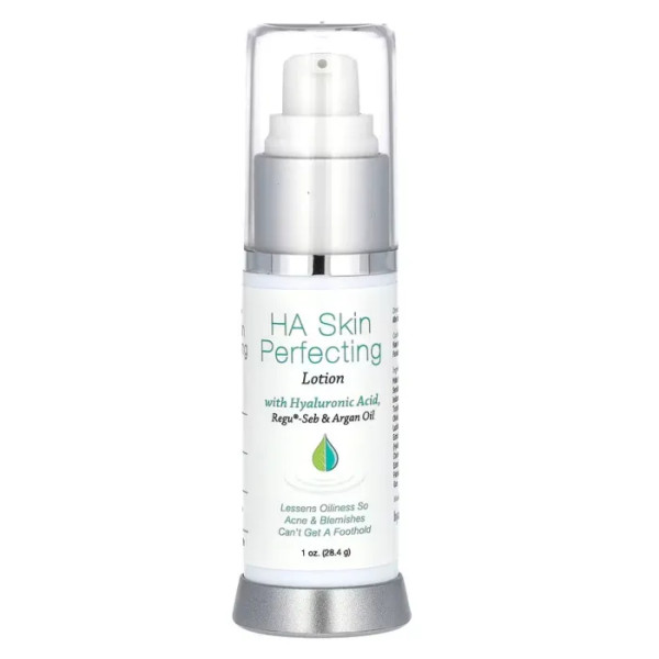 Лосьйон для обличчя, HA Skin Perfecting Lotion, Hyalogic, з гіалуроновою кислотою та аргановим маслом, 28,4 г