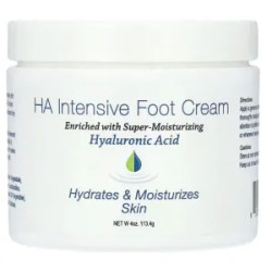 Крем для ног с гиалуроновой кислотой, интенсивный, Foot Cream Hyalogic, 113,4 г