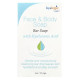 Мило для обличчя та тіла, Face & Body Bar Soap, Hyalogic, з гіалуроновою кислотою, 113,4 г