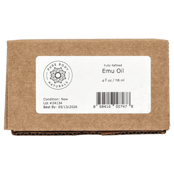 Жир страуса ему, Emu Oil, Pure Body Naturals, 118 мл