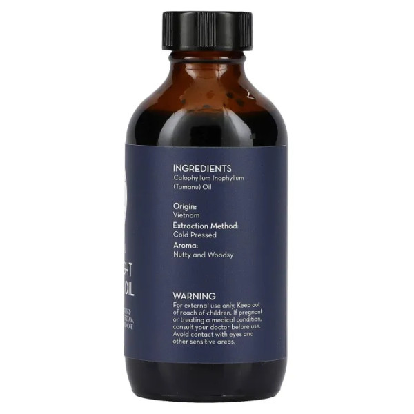 Олія таману, Tamanu Overnight Miracle Oil, Pure Body Naturals, 118 мл