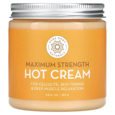 Крем зігріваючий максимальної сили, Pure Body Naturals Maximum Strength Hot Cream, 250 г
