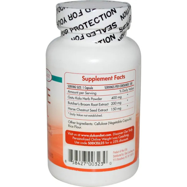 Контроль над целюлітом, Cellulite Control, Dukan Diet, 100 капсул