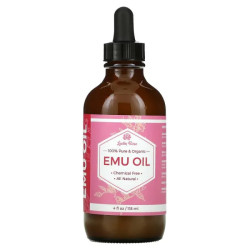 Масло эму, 100% чистое и органическое, Leven Rose Emu Oil, 118 мл
