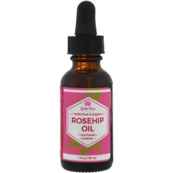 Олія шипшини органічна, Rosehip Oil, Leven Rose, 100% чиста, 30 мл