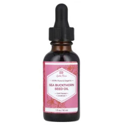 Олія насіння обліпихи 100% чиста органічна, Leven Rose Sea Buckthorn Seed Oil, 30 мл