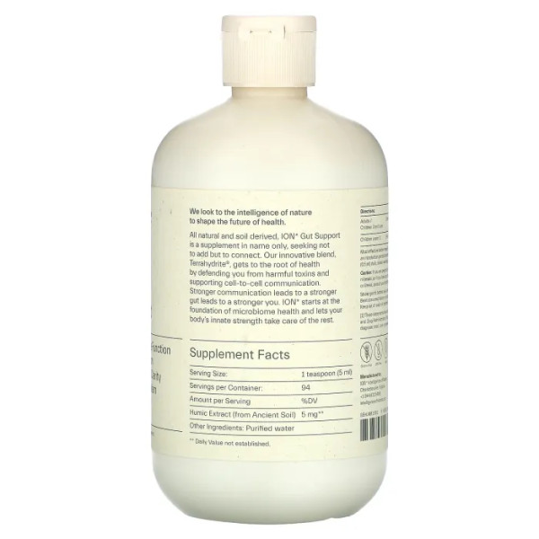 Підтримка кишківника, Gut Support, ION Intelligence of Nature, 473 мл