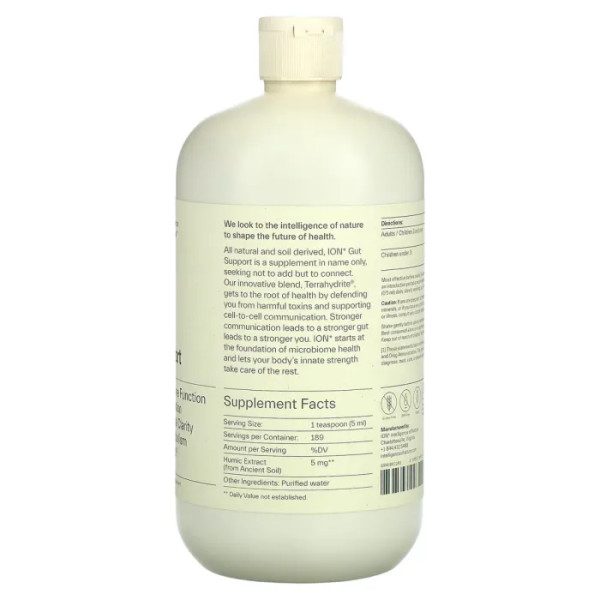 Підтримка кишечника, Gut Support, ION Intelligence of Nature, 946 мл