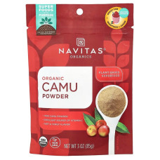 Каму-кому, Navitas Organics Camu Powder, органический порошок, 85 г