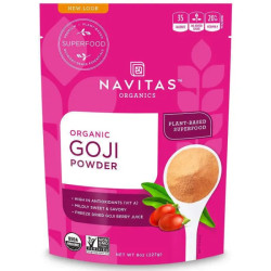 Годжи, порошок, органик, Goji Navitas Naturals, 227 г