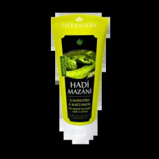 Бальзам для тела со змеиным ядом и конопляным маслом Body balm Herbavera, 200 мл