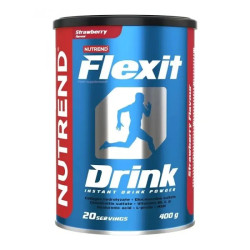 Хондропротектор для суглобів, смак полуниці, Nutrend Flexit Drink, 400 г