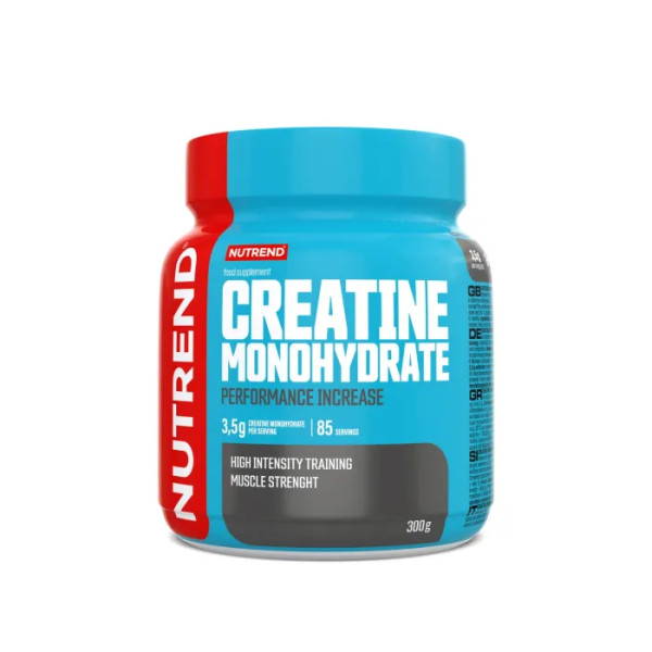 Креатин моногідрат, Creatine Monohydrate, Nutrend, 300 г