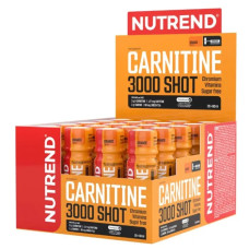 Карнітин, шоти, смак апельсин, Nutrend Carnitine 3000 Shot, 20 x 60 мл