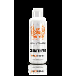 L-карнитин напиток жиросжигатель, для женщин, абрикосовый холодный чай, Carnitherm Extrifit, 1000 мл
