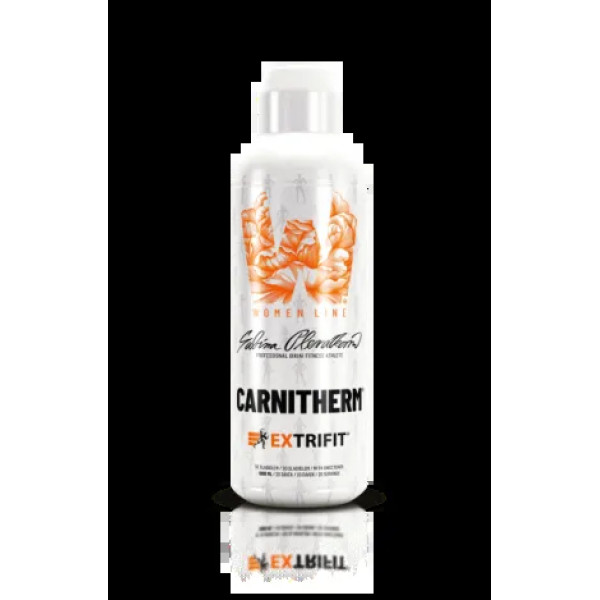 Жироспалювач карнітин, Carnitherm, Extrifit, для жінок, абрикосовий холодний чай, 1000 мл