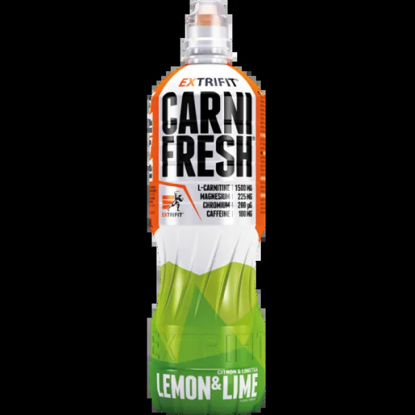 L-карнітин, жироспалювач, Carnifresh, Extrifit, напій зі смаком лайма-лимона, 850 мл