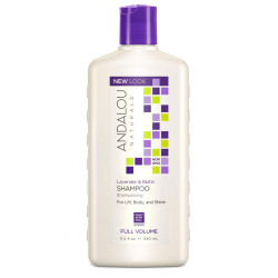Шампунь для объема (лаванда и биотин), Andalou Naturals Shampoo, 340 мл.