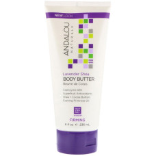 Масло для тіла лаванда і ши, Andalou Naturals Body Butter, укріплююче, 236 мл.