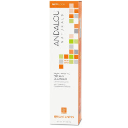Очищуюче вершкове молочко (лимон), Andalou Naturals Creamy Cleanser, 178 мл.