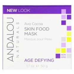 Маска для лица (возрастная), Andalou Naturals Skin Food Mask, 50 г
