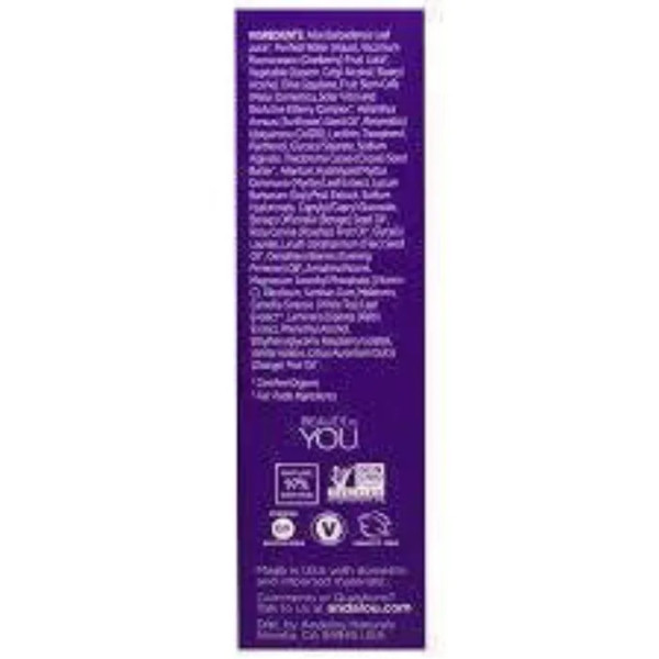 Антивікова сироватка, Serum with Resveratrol Q10, Andalou Naturals, (32 мл)