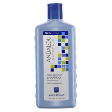 Шампунь з аргановою олією для тонкого волосся, Andalou Naturals Shampoo, 340 мл