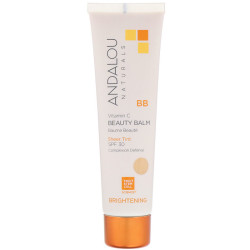 Бальзам для лица с SPF 30, Andalou Naturals Balm Brightening, прозрачный, освежающий, 58 мл.