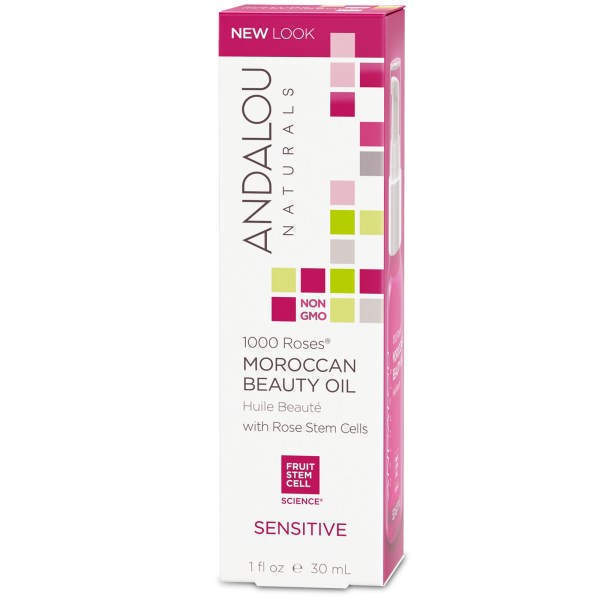 Марокканське масло, Moroccan Oil, Andalou Naturals, чутливе, косметичний, (30 мл)