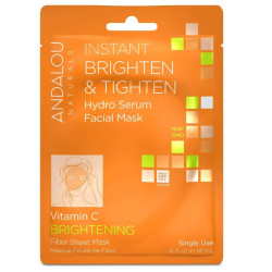 Зволожуюча маска, сироватка для обличчя, Andalou Naturals Hydro Serum Facial Mask, 18 мл