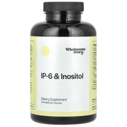 IP-6 з інозитолом, IP-6 & Inositol Wholesome Story, 240 вегетаріанських капсул
