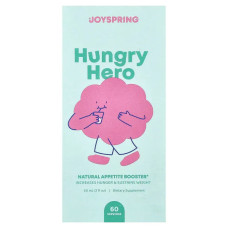 Підсилювач апетиту для дітей 3 плюс, JoySpring Hungry Hero, натуральний, 60 мл