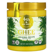 Олія гхі, оригінальна, Ghee Butter 4th & Heart, 454 г