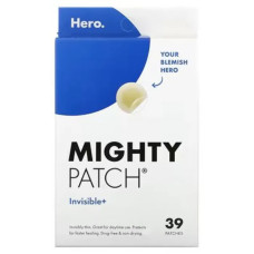 Пластир від прищів, невидимий, Hero Cosmetics Mighty Patch, 39 шт