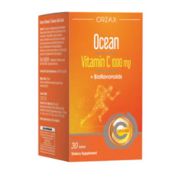 Вітамін C комплекс 1000 мг, Orzax Ocean Vitamin C, 30 таблеток