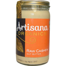 Олія кешью, Artisana Cashew Butter, Органічне, 397 г