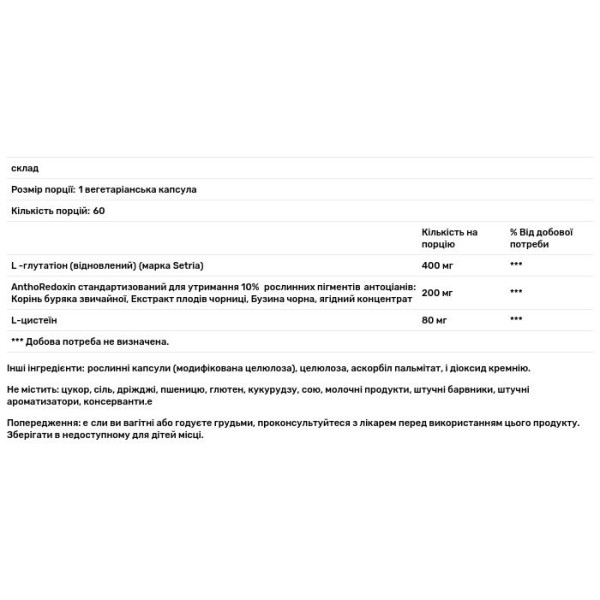 Антиоксидантна формула, Recancostat 400, Integrative Therapeutics, 60 вегетаріанських капсул