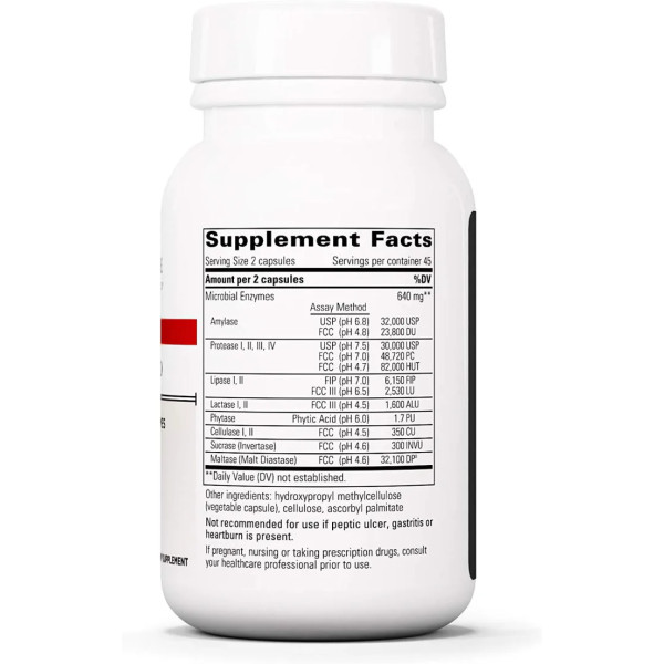 Ферменти для переварювання жирів, Similase Lipo, Integrative Therapeutics, 90 вегетаріанських капсул