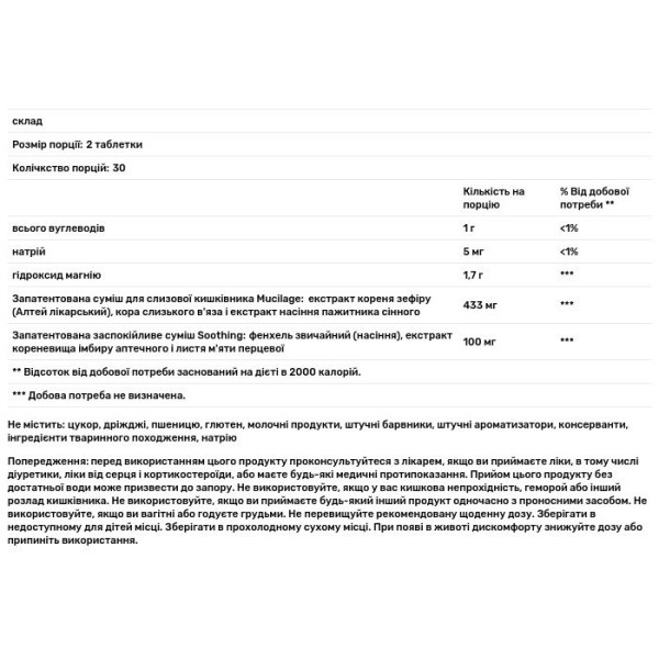 Проносний засіб, Laxative Formula, Integrative Therapeutics, 60 таблеток