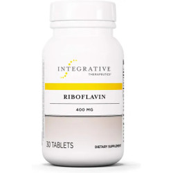 Витамин B2 рибофлавин 400 мг, Riboflavin Integrative Therapeutics, 30 таблеток