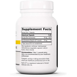Цинк карнозин, Integrative Therapeutics Zinc Carnosine, 60 вегетарианских капсул
