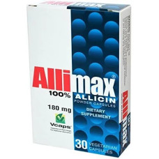 Алліцин 180 мг, Allimax Allisure, 30 вегетаріанських капсул