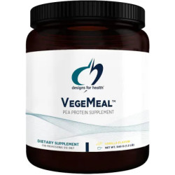 Питательный комплекс с протеином, вкус ванили, порошок, Designs for Health VegeMeal, 540 г