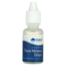 Мінеральні краплі, Trace Minerals Research ConcenTrace Trace Mineral Drops, 15 мл