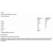 Магний ионный с минералами 400 мг, низкое содержание натрия, Trace Minerals Research Mega-Mag, 118 мл